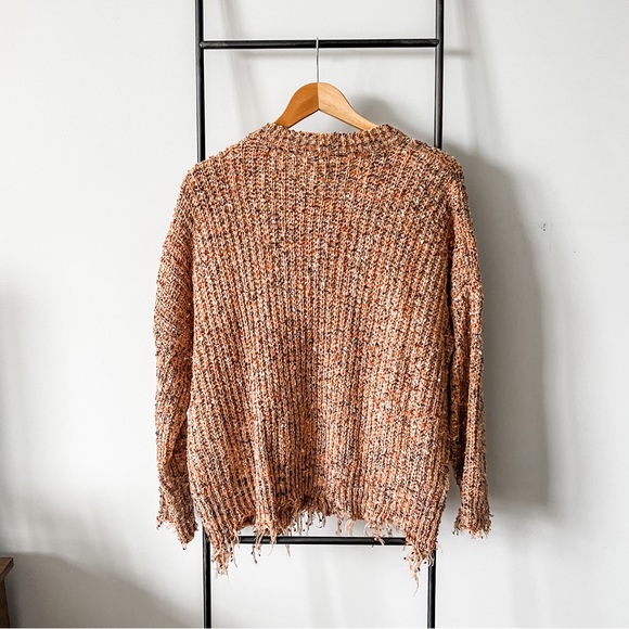 Main Strip Distressed Sweater | Medium - Picture 3 of 3